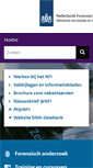 Mobile Screenshot of forensischinstituut.nl